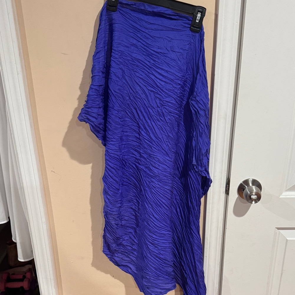 Vibrant Blue Women's Scarf